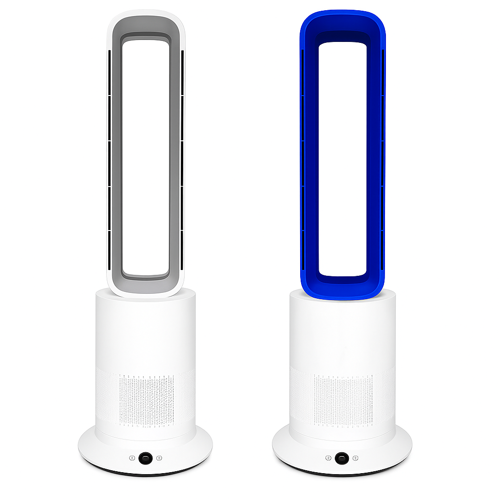 SmartGrove - Bladeless Fan & Air Purifier with UV – 45W, Air Quality Display & Remote Control