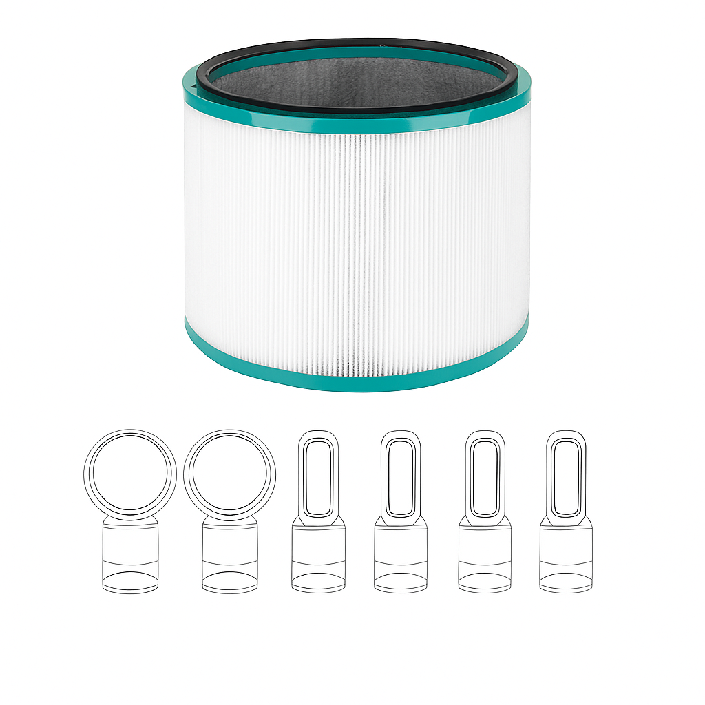SmartGrove - Replacement Air Purifier Filter – Multi-Layer with Carbon & HEPA