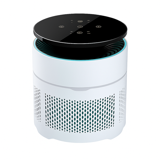 SmartGrove - ECO 360 Air Purifier with UV & 3-in-1 Filter – Quiet, Compact & 360° Air Cleaning