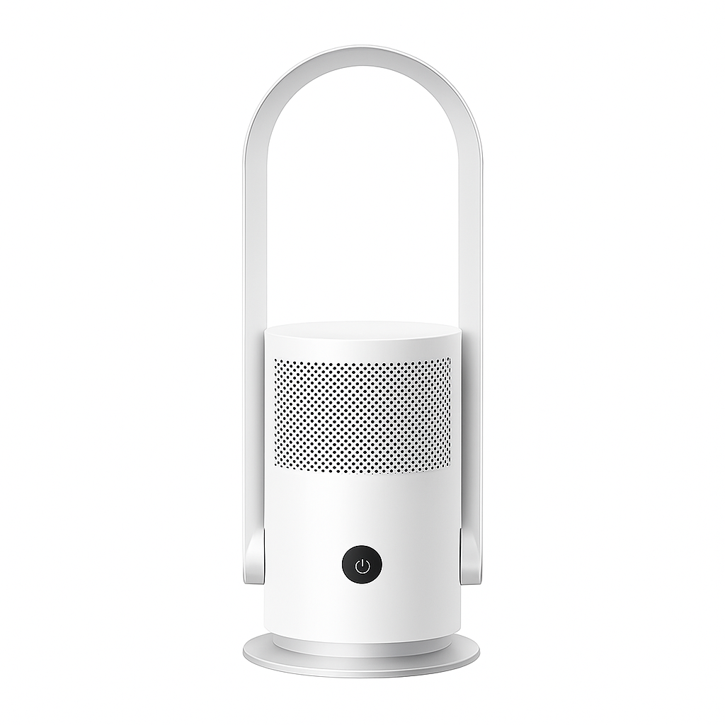 SmartGrove - Bladeless Smart Fan with HEPA Filter, WiFi & Touch Control